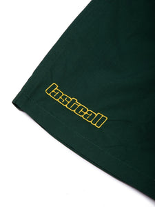 Outline Logo Shorts (green)